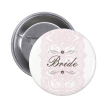 Braut-Knopf-Vintage Blüte Anstecknadelbuttons