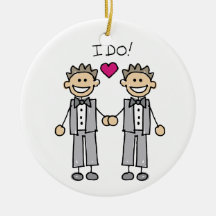 Bräutigam-Bräutigam I tun Weihnachtsornament