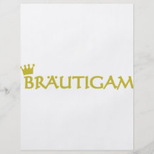 Bräutigam Ikone Individuelle Flyer
