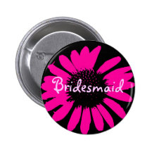 Brautjungfer Anstecknadelbuttons
