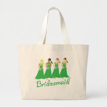 Brautjungfern, die Taschen Wedding sind