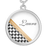 Brautjungfern-Geschenk punktierte Freude Personalisierter Schmuck