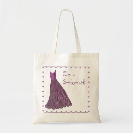 Brautjungfern-Tasche - LILA LILA Brautjungfern-Kle