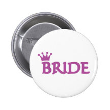 Brautkronenikone Anstecknadelbuttons