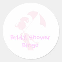 Brautparty-Bingo-Aufkleber