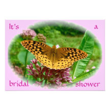 Brautparty-Einladunggroßer Spangled Fritillary