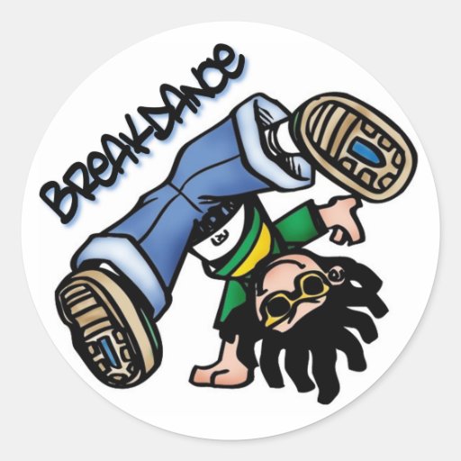 Breakdance Aufkleber