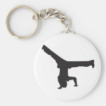 Breakdancer Schlüsselanhänger