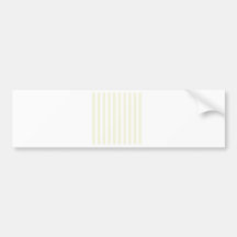 Breite Streifen - Weiß und Beige Autosticker