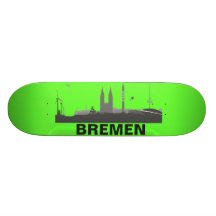 Bremen Skyline Individuelle Skatedecks