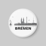 Bremen Skyline Kühlschrank Magnet magnete