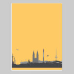 Bremen Skyline Postkarte postkarten