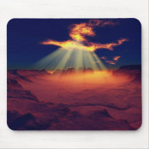 Brennender Himmel Mousepads