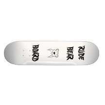 Brett - unhöflicher Bär Skateboard Deck