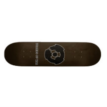 Bretter der Kriegs-Brown-Kernwaffen-Logo-Plattform Personalisierte Skatedecks