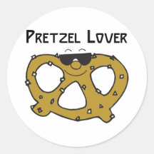 Brezel-Liebhaber Sticker