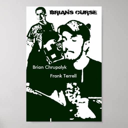 Brian- und Frank-Plakat