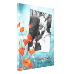 BridalHeaven Blumenhochzeits-Foto-Leinwand (11x14) Leinwanddruck