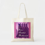 Bridesmaid Custom Name Lace and Dresses V11 Tote Bags