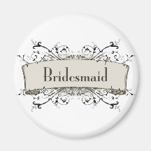 *Bridesmaid Kühlschrankmagnet