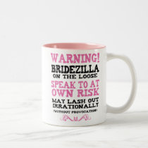 Bridezilla auf dem losen tassen
