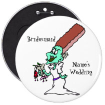 Bridezillas Brautjungfern-Junggeselinnen-Abschieds buttons