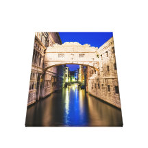 Bridge of Sighs (italian Ponte dei Sospiri) Canvas Stretched Canvas Prints