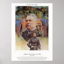 BRIGADIER GENERAL CHESTER ARTHUR Citizen Soldier Posters