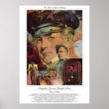 BRIGADIER GENERAL FRANKLIN PIERCE Citizen Soldier Print