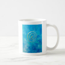 Bright Blue - Infinity Spirale Gold Blau Bowman Haferl