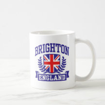 Brighton England Tee Tasse