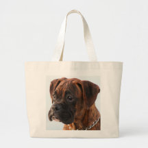 Brindle Boxerwelpen-Taschentasche