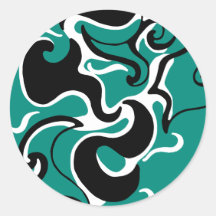 Brise Runder Sticker