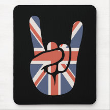 Brite-Felsen-Hand Mousepads