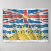 BRITISCH-COLUMBIA POSTERDRUCK
