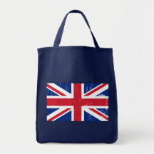 BRITISCHE britische Englisch-Flagge Großbritannien Einkaufstasche
