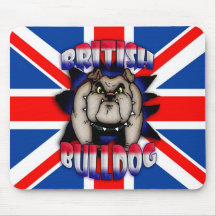 Britische Bulldogge Mousemat Mousepad, Gewerkschaf
