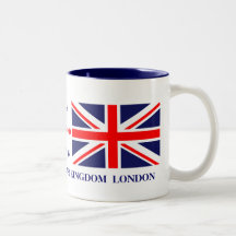 Britische Flagge Gewerkschafts-Jack-Großbritannien Kaffeetasse