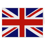 Britische Flagge Karte