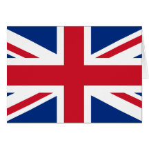 BRITISCHE Flagge Karten