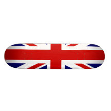 Britische Flagge Skateboarddeck