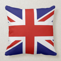 Britische Flagge Zierkissen