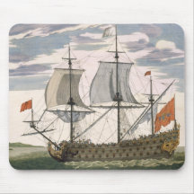 Britische Marine: ein erstklassiges Schiff, welche Mousepads