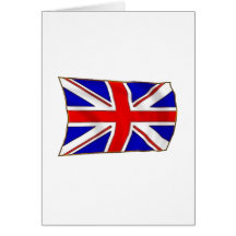 British Flag Greeting Cards