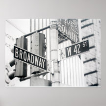 Broadway-Times Square-Druck Plakatdruck