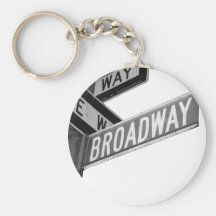 Broadway-Zeichen Schlüsselanhänger