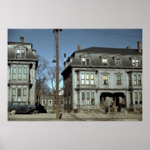 Brockton, Mass. Tenement, 1940 Posterdruck