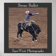 Bronc-Ballett Plakate
