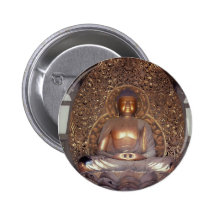 Bronzebuddha Anstecknadel