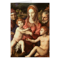 Bronzino - heilige Familie karten